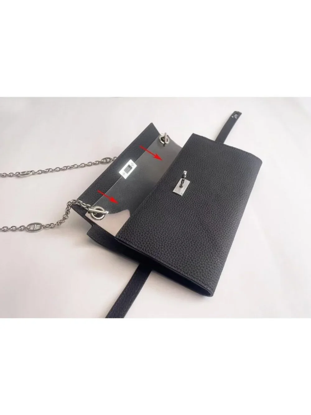Stylish Wallet Conversion Kit with Chain & Strap Insert - Perfect Gift for Her